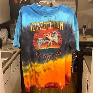 Led Zeppelin Tie Dye T-Shirt - Size XL
